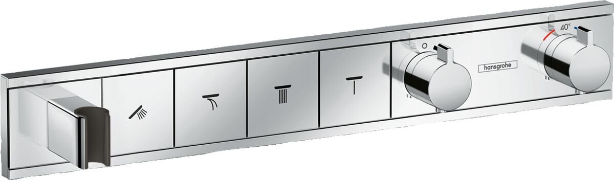 HANSGROHE TERMOSTATIK MODUL BANYO BATARYASI TERMOSTAT 4 CIKIS KROM 15357000