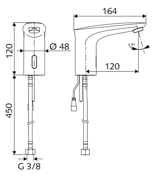 SCHELL MODUS FOTOSELLI LAVABO BATARYASI TEK SU GIRISLI PILLI 021720699