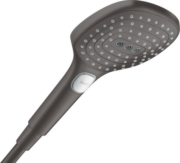 HANSGROHE RAINDANCE SELECT E EL DUSU 120 3JET MAT SIYAH KROM 26520340