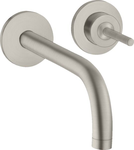 AXOR UNO TEK KOLLU LAVABO BATARYASI PARLAK CELIK 38113800