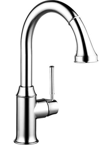 HANSGROHE TALIS CLASSIC EVIYE BATARYASI TEK KOLLU KROM 14863000