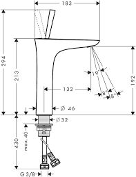 HANSGROHE PURAVIDA TEK KOLLU LAVABO BATARYASI 200 KROM 15081000