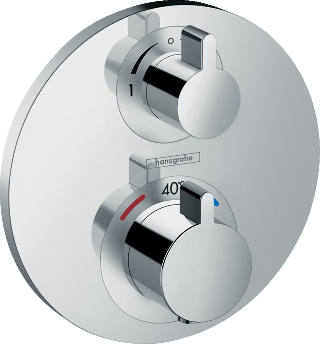 HANSGROHE ECOSTAT BANYO BATARYASI TERMOSTATIK 2 CIKIS KROM 15758000