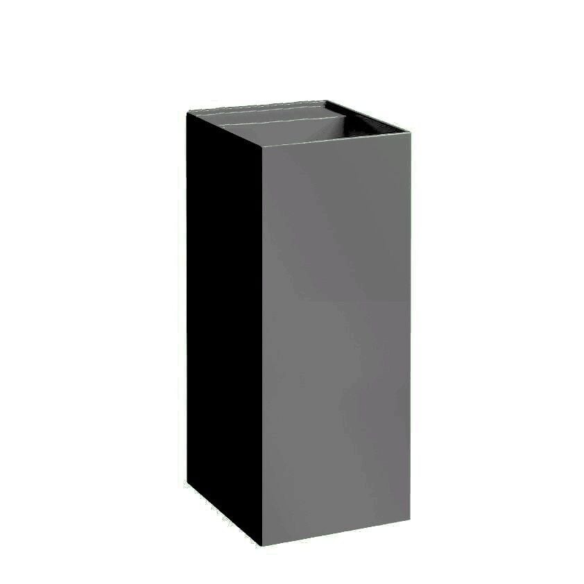 LAUFEN KARTELL MONOBLOK LAVABO PARLAK SIYAH BAT. DELIKSIZ 375x435 MM H8113310201121