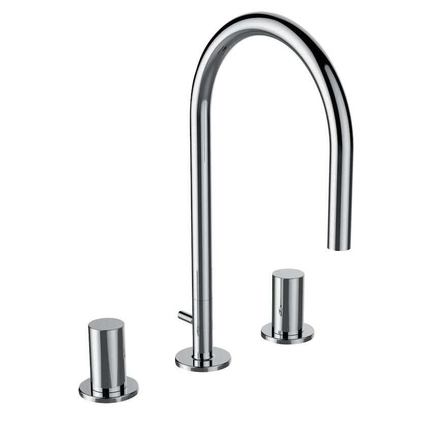 LAUFEN KARTELL 3-DELIKLI LAVABO BATARYASI 166MM H3123330042211