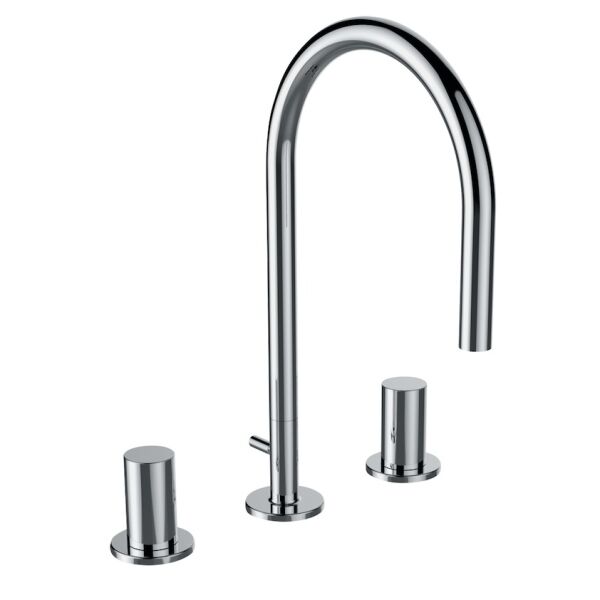 LAUFEN KARTELL 3-DELIKLI LAVABO BATARYASI 166MM H3123330042211