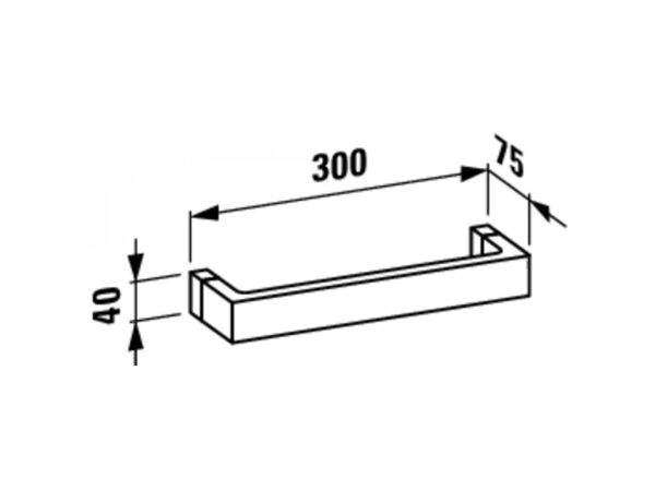 LAUFEN KARTELL HAVLULUK 30 CM SIYAH H3813300910001
