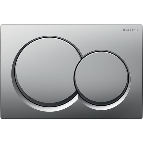 GEBERIT ALPHA KUMANDA KAPAGI CIFT BASMALI MAT KROM 115.035.46.5