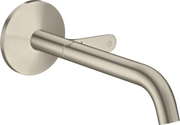 AXOR ONE LAVABO BATARYASI ANKASTRE DUVARA MONTE SELECT, 220MM MAT NIKEL 48112820