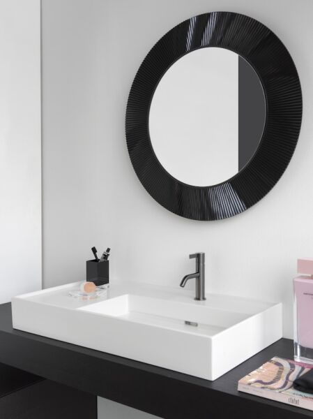 LAUFEN KARTELL ETAJERLI LAVABO SOL  900x460 MM BATARYA DELIKSIZ H8103390001121