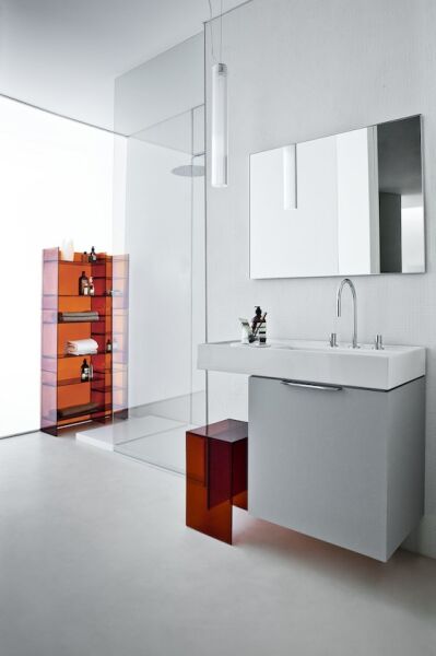 LAUFEN KARTELL ETAJERLI LAVABO SOL  900x460 MM BATARYA DELIKSIZ H8103390001121