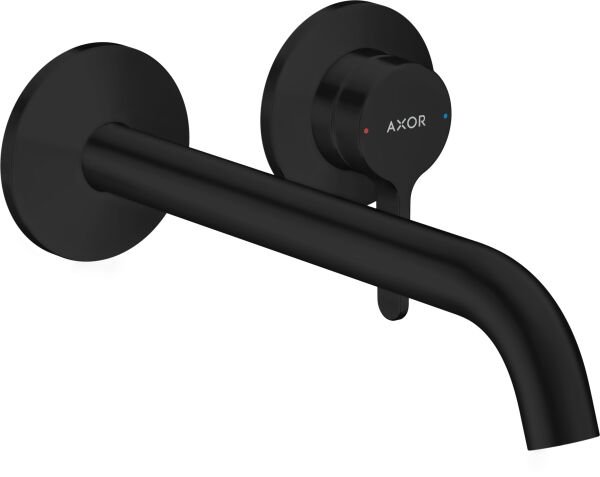 AXOR ONE TEK KOLLU LAVABO BATARYASI ANKASTRE DUVARA MONTE 220MM SATIN SIYAH  48120670