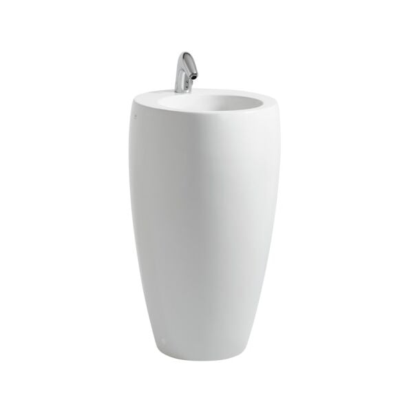 LAUFEN ALESSI ONE KOLON AYAKLI LAVABO MONOBLOK 530x530 MM  H8119724001041
