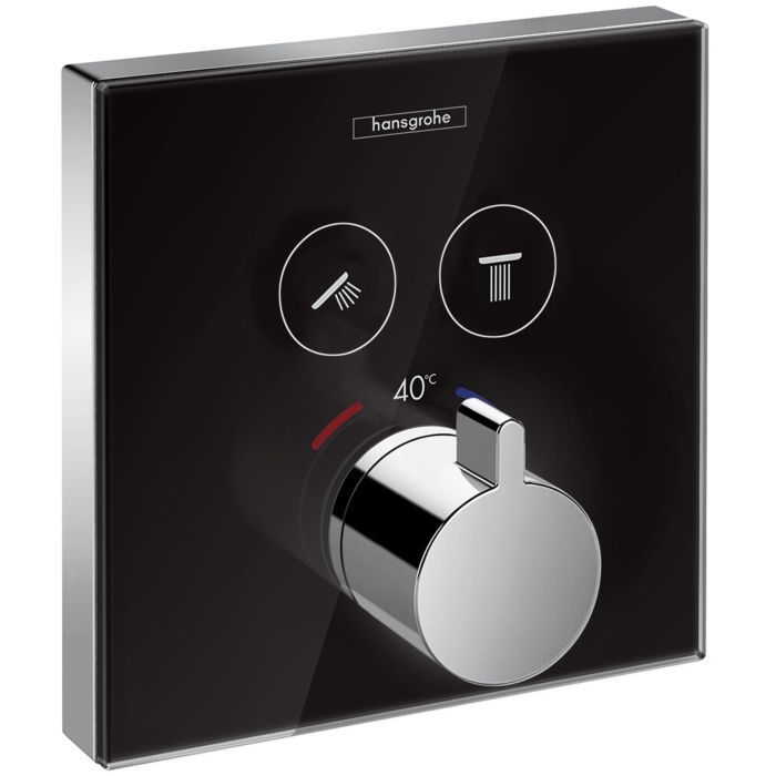 HANSGROHE SHOWERSELECT BANYO BATARYASI TERMOSTAT 2 CIKIS BEYAZ GLASS 15738600