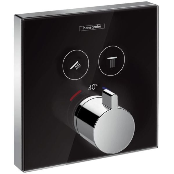 HANSGROHE SHOWERSELECT BANYO BATARYASI TERMOSTAT 2 CIKIS BEYAZ GLASS 15738600