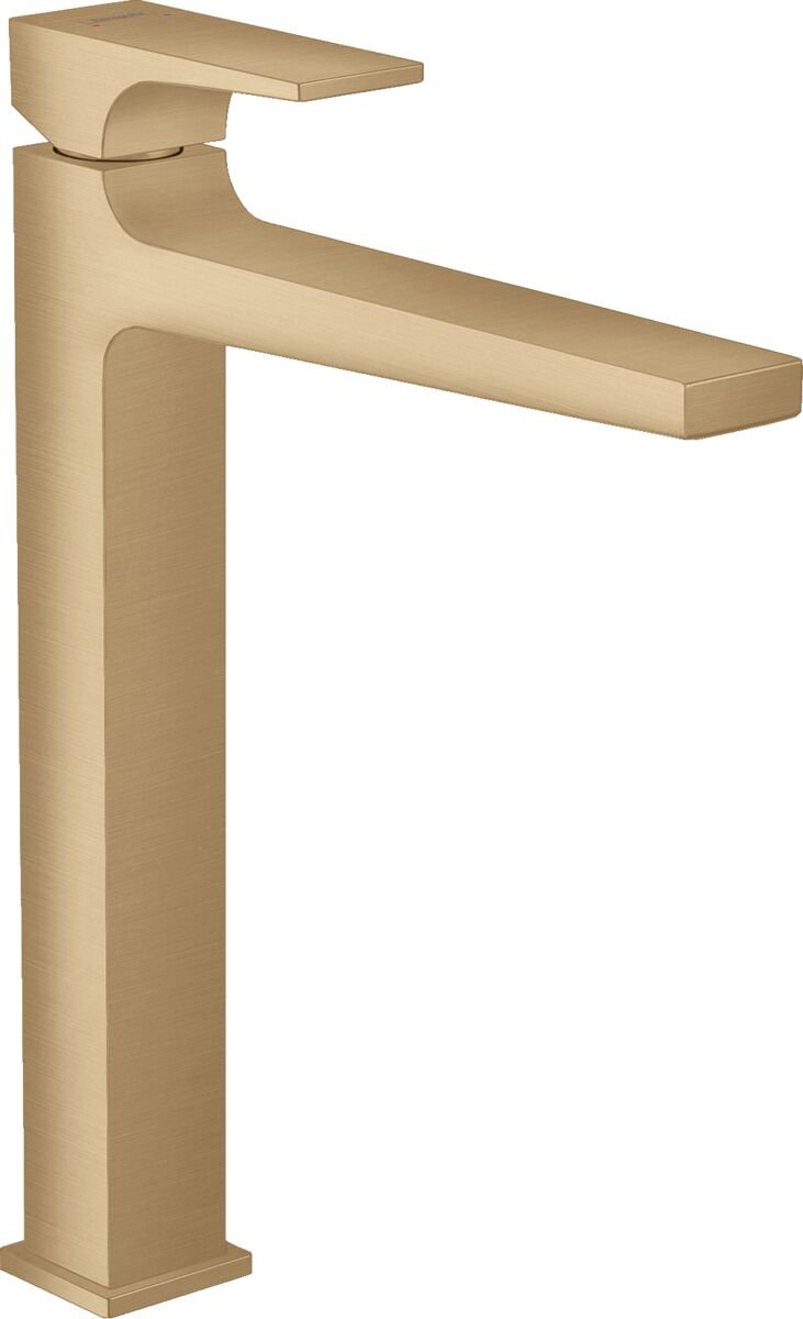 HANSGROHE METROPOL TEK KOLLU LAVABO BATARYASI 260 CUBUK VOLAN MAT BRONZ 32512140