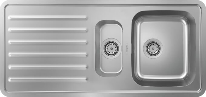 HANSGROHE S71 EVIYE ANKASTRE S4111-F54 340/150/400, DAMLALIKLI P.CELIK 43342800