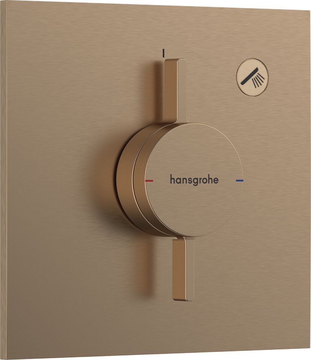 HANSGROHE DUOTURN E BANYO BATARYASI 1 CIKIS MAT BRONZ 75617140