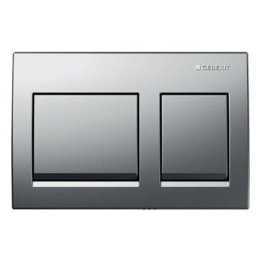 GEBERIT ALPHA KUMANDA KAPAGI CIFT BASMALI PARLAK KROM 115.045.21.5