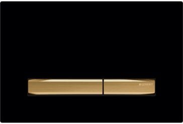 GEBERIT SIGMA50 KUMANDA KAPAGI CIFT BASMALI PIRINC SIYAH 115.672.DW.2