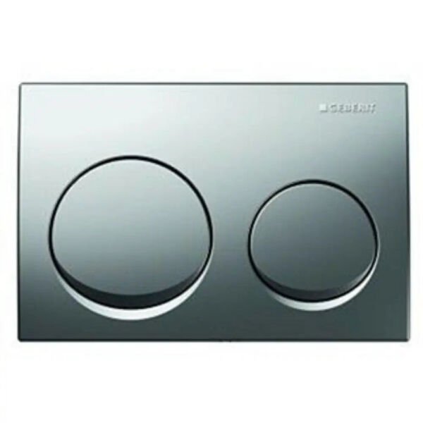 GEBERIT ALPHA KUMANDA KAPAGI CIFT BASMALI MAT KROM 115.040.46.5