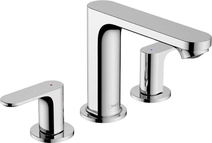 HANSGROHE REBRIS E 3-DELIKLI LAVABO BATARYASI KROM 72530000