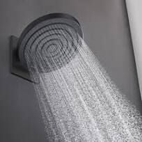 HANSGROHE PULSIFY S TEPE DUSU 260 2 JET DUVAR BAGLANTISI ILE SATIN SIYAH 24150670