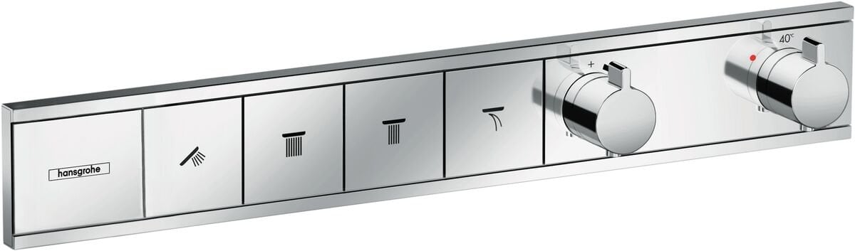HANSGROHE RAINSELECT BANYO BATARYASI TERMOSTAT 4 CIKIS KROM 15382000