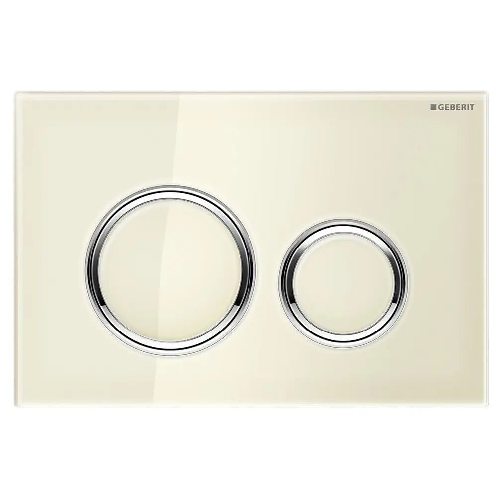 GEBERIT SIGMA21 KUMANDA KAPAGI BEJ CAM-CIFT BASMALI 115.884.TG.1