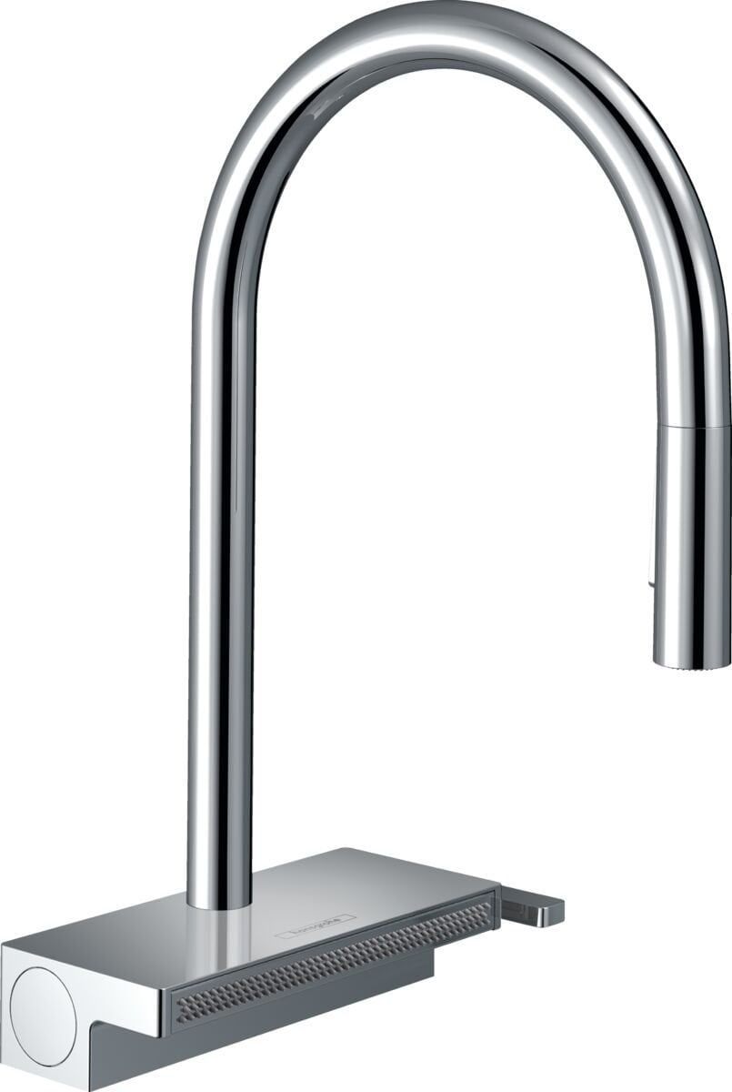 HANSGROHE AQUNO SELECT M81 EVIYE BATARYASI TEK KOLLU 170 SPIRALLI 3JET SBOX KROM 73831000