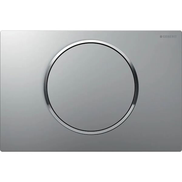 GEBERIT SIGMA10 KUMANDA KAPAGI TEK BASMA MAT PRLK KROM 115.758.JQ.5