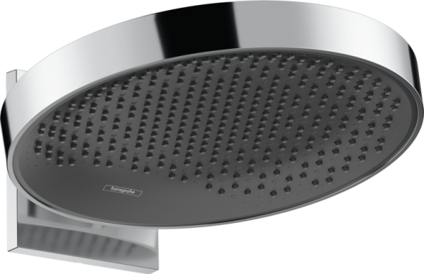 HANSGROHE RAINFINITY TEPE DUSU 360 1JET DUVAR BAGLANTILI MAT SIYAH KROM 26230340