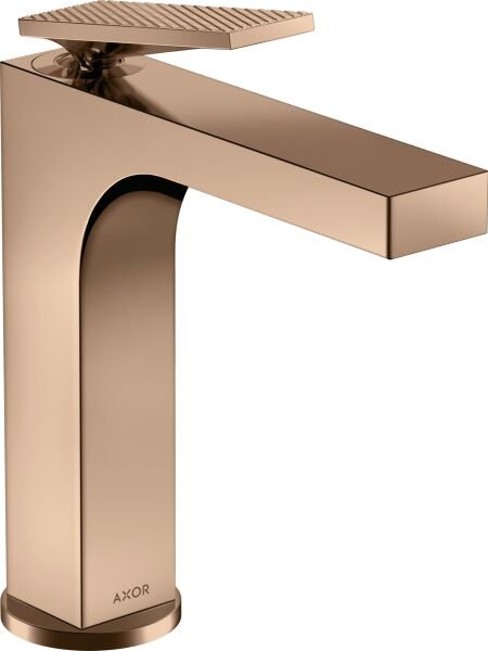 AXOR CITTERIO TEK KOLLU LAVABO BATARYASI 160 PARLAK KIRMIZI ALTIN 39071300