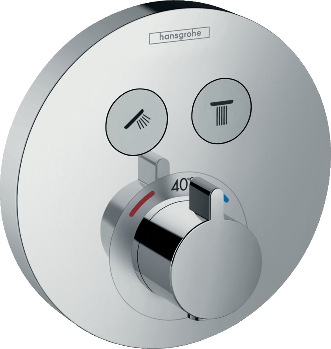 HANSGROHE SHOWERSELECT BANYO BATARYASI TERMOSTATIK 2 CIKIS KROM 15743000