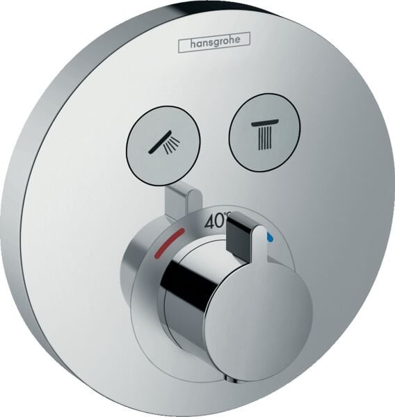 HANSGROHE SHOWERSELECT BANYO BATARYASI TERMOSTATIK 2 CIKIS KROM 15743000