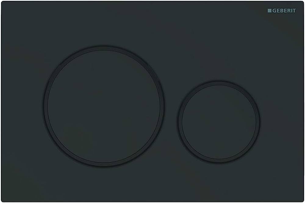 GEBERIT SIGMA20 KUMANDA KAPAGI  MAT SIYAH 115.882.16.1