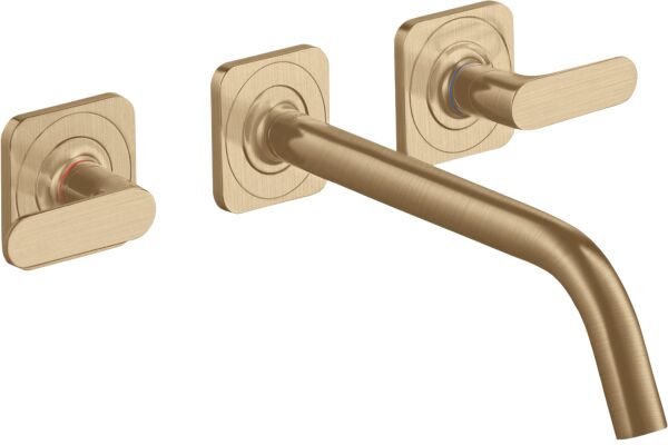 AXOR CITTERIO M 3-DELIKLI LAVABO BATARYASI 226MM MAT BRONZ 34315140