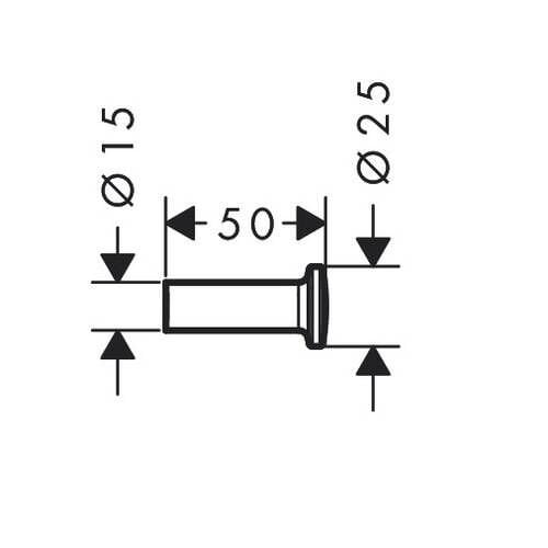 AXOR UNIVERSAL ASKI SATIN SIYAH 42811670