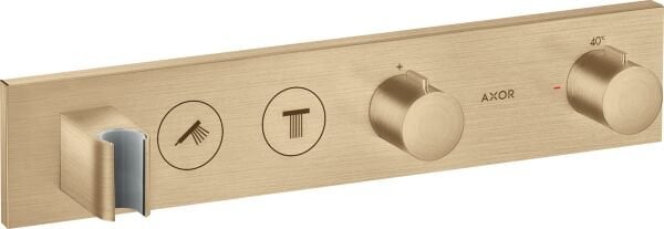 AXOR SHOWERCOLLECTION BANYO BATARYASI TERMOSTATIK MODUL SELECT 2 CIKIS 460/90 FIRCALANMIS BRONZ 18355140