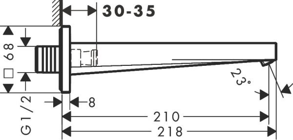 HANSGROHE TECTURIS E GAGA SATIN BEYAZ 73410700