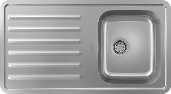 HANSGROHE S41 EVIYE ANKASTRE S4111-F340 340/400 DAMLALIK ILE,CELIK 43340800