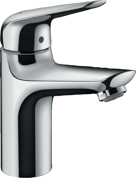 HANSGROHE NOVUS TEK KOLLU LAVABO BATARYASI 100MM KUMANDASIZ KROM 71031000