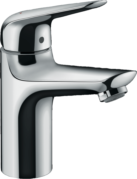 HANSGROHE NOVUS TEK KOLLU LAVABO BATARYASI 100MM KUMANDASIZ KROM 71031000