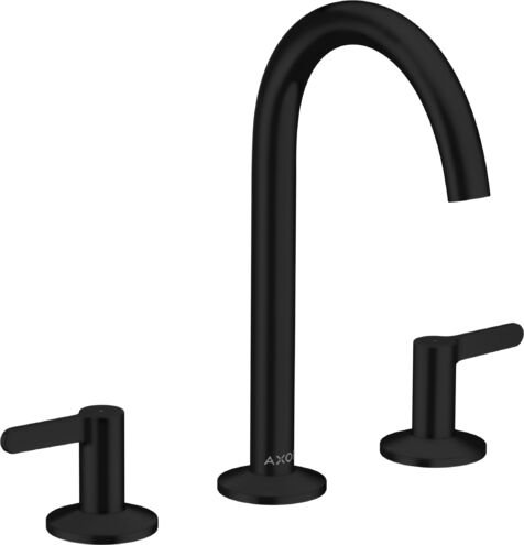 AXOR ONE 3-DELIKLI LAVABO BATARYASI 170MM BAS-AC GIDER SETI ILE SATIN SIYAH 48050670