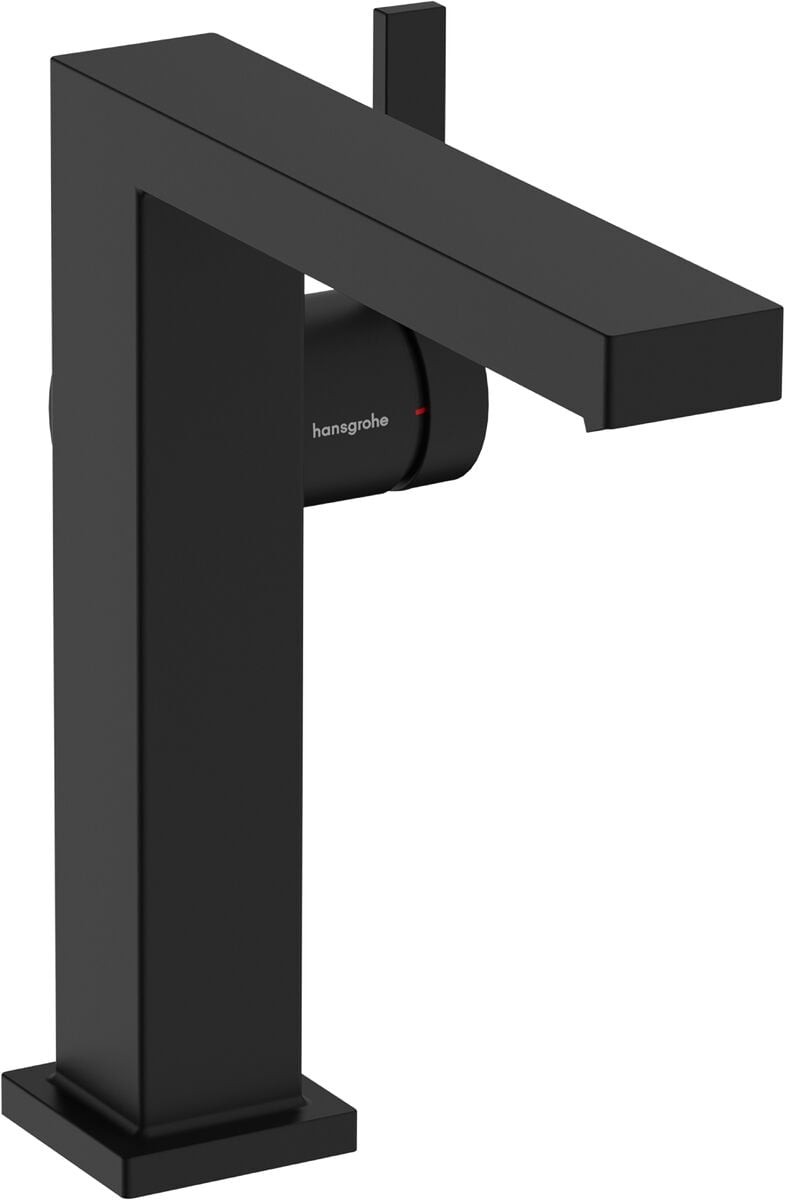 HANSGROHE TECTURIS S TEK KOLLU LAVABO BATARYASI 150 FINE COOLSTART ECOSMART BAS AC KUMANDALI SATIN SIYAH 73040670