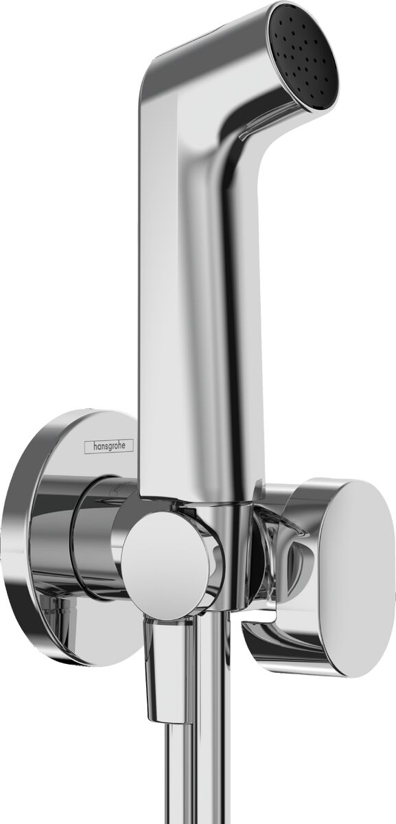 HANSGROHE UNIVERSAL BIDE EL DUSU 1JET ECOSMART + S SOGUK SU ICIN DUS ASKISI VE 125CM DUS HORTUMU ILE KROM 29230000