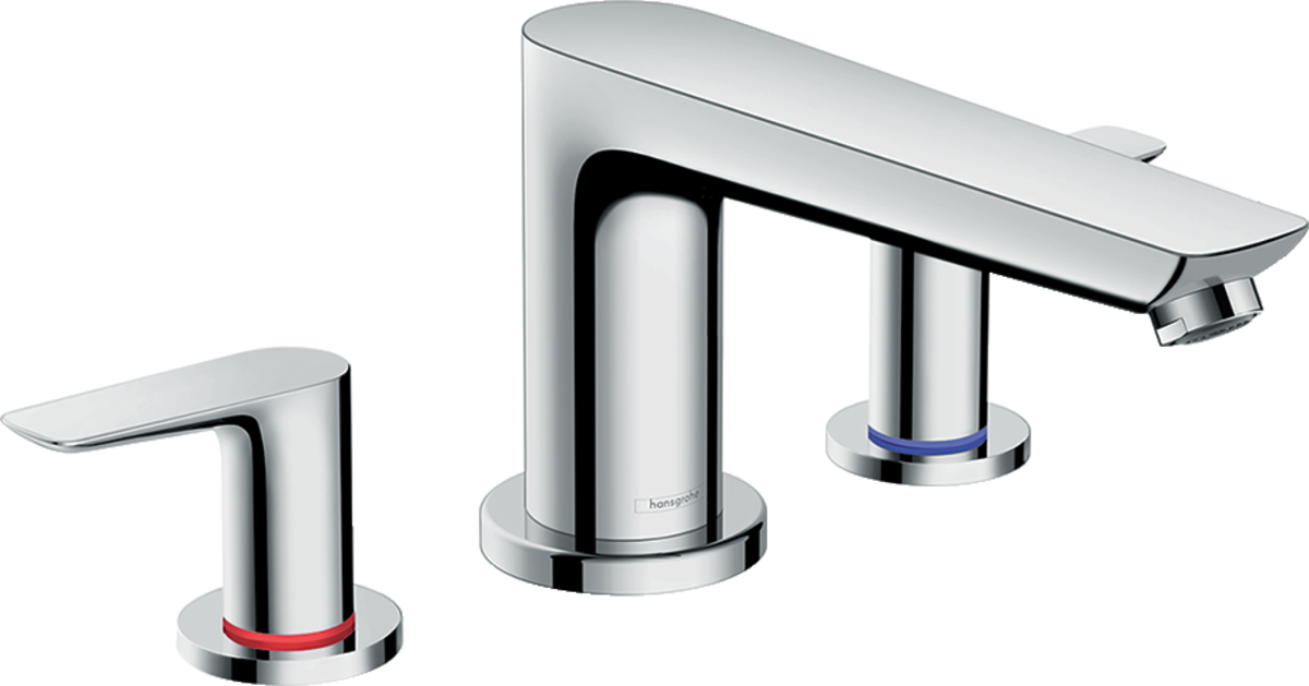 HANSGROHE TALIS E 3-DELIKLI LAVABO BATARYASI KROM 71747000