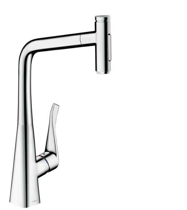 HANSGROHE METRIS SELECT M71 EVIYE BATARYASI TEK KOLLU 320 2JET KROM 73820000