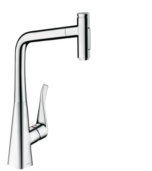 HANSGROHE METRIS SELECT M71 EVIYE BATARYASI TEK KOLLU 320 2JET KROM 73820000