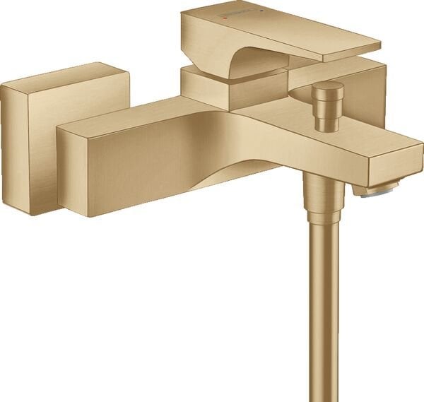 HANSGROHE METROPOL TEK KOLLU BANYO BATARYASI CUBUK VOLAN ILE MAT BRONZ 32540140